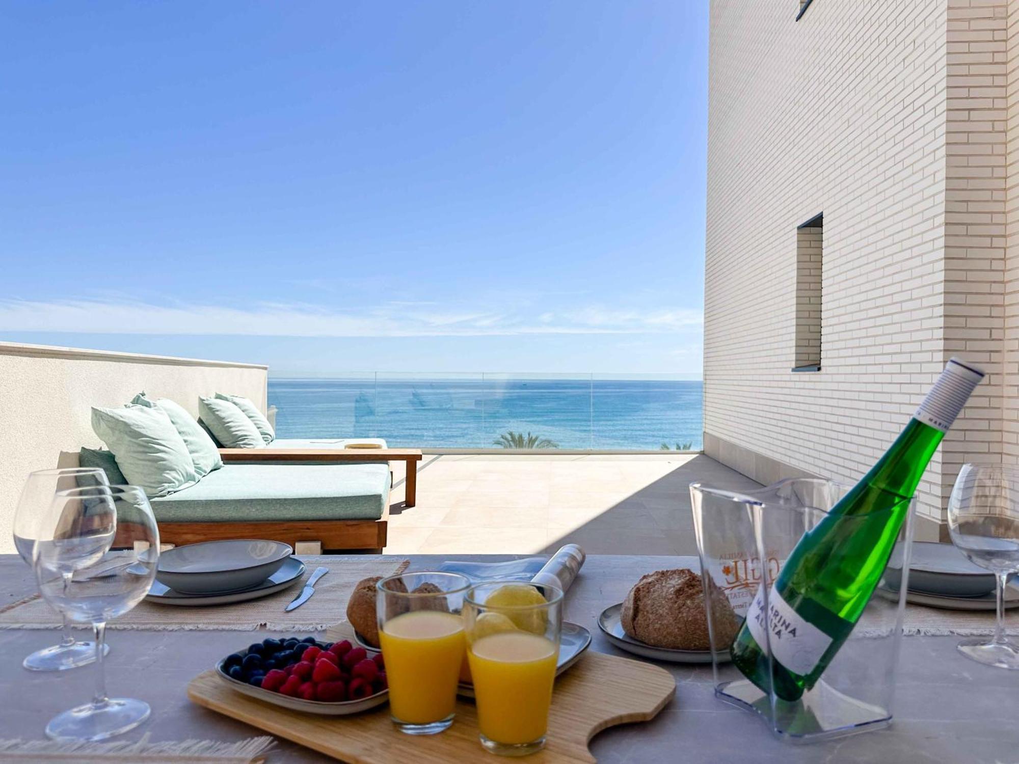 Appartamento Lantia. Amaneceres De Ensueno Y Piscina Con Vistas El Campello Esterno foto