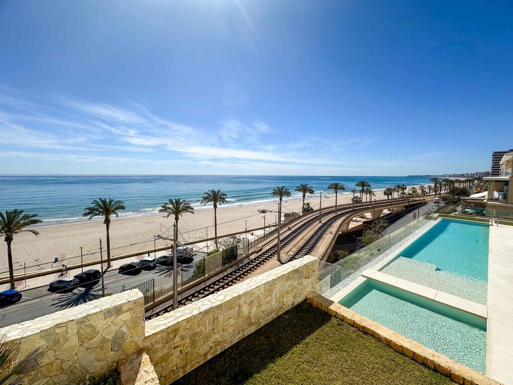 Appartamento Lantia. Amaneceres De Ensueno Y Piscina Con Vistas El Campello Esterno foto