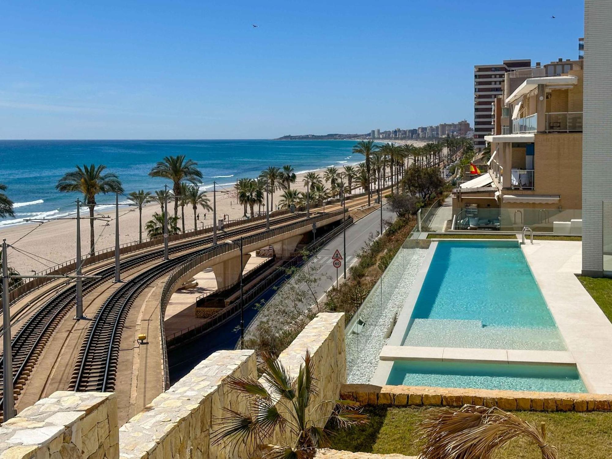 Appartamento Lantia. Amaneceres De Ensueno Y Piscina Con Vistas El Campello Esterno foto
