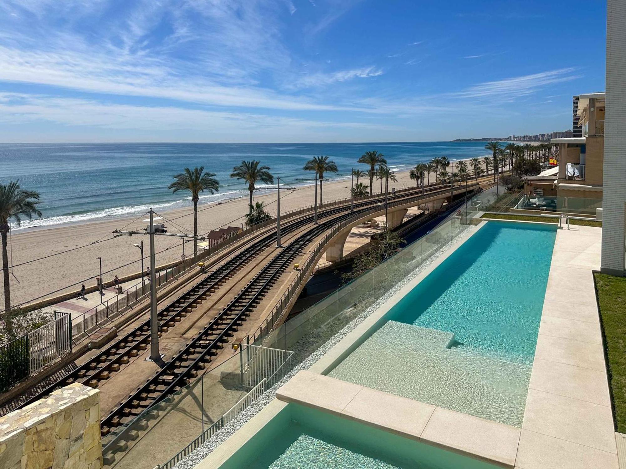 Appartamento Lantia. Amaneceres De Ensueno Y Piscina Con Vistas El Campello Esterno foto